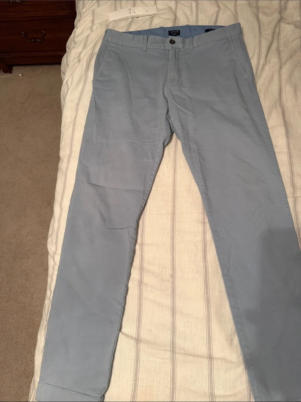 J.Crew Light Blue Men's Chino Slim Pants